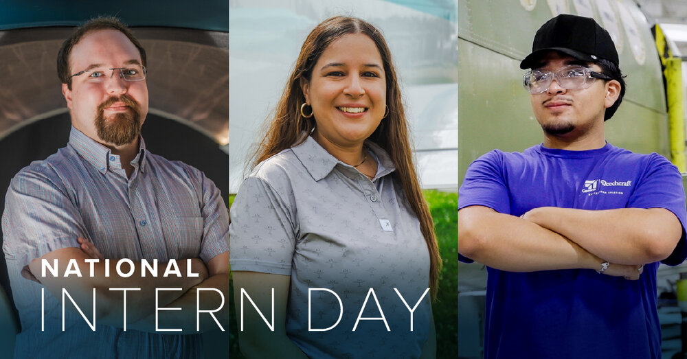 National Intern Day Three Textron Aviation employees share internship
